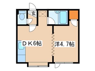 ルーブル南6条の物件間取画像